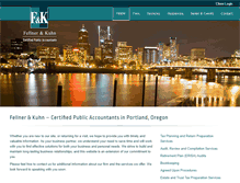 Tablet Screenshot of fk-cpa.com